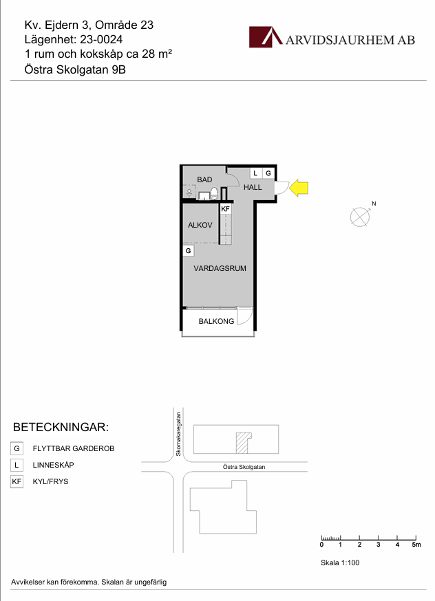 Östra Skolgatan 9 B, 2 Tr, 933 31, ARVIDSJAUR