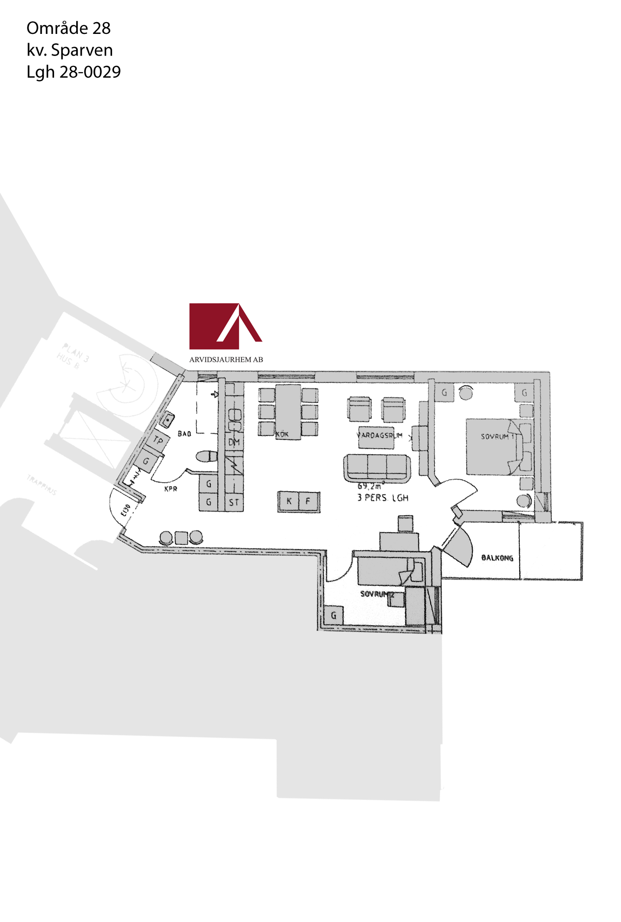 Östra Skolgatan 15 B 2tr, 933 31, Arvidsjaur 2