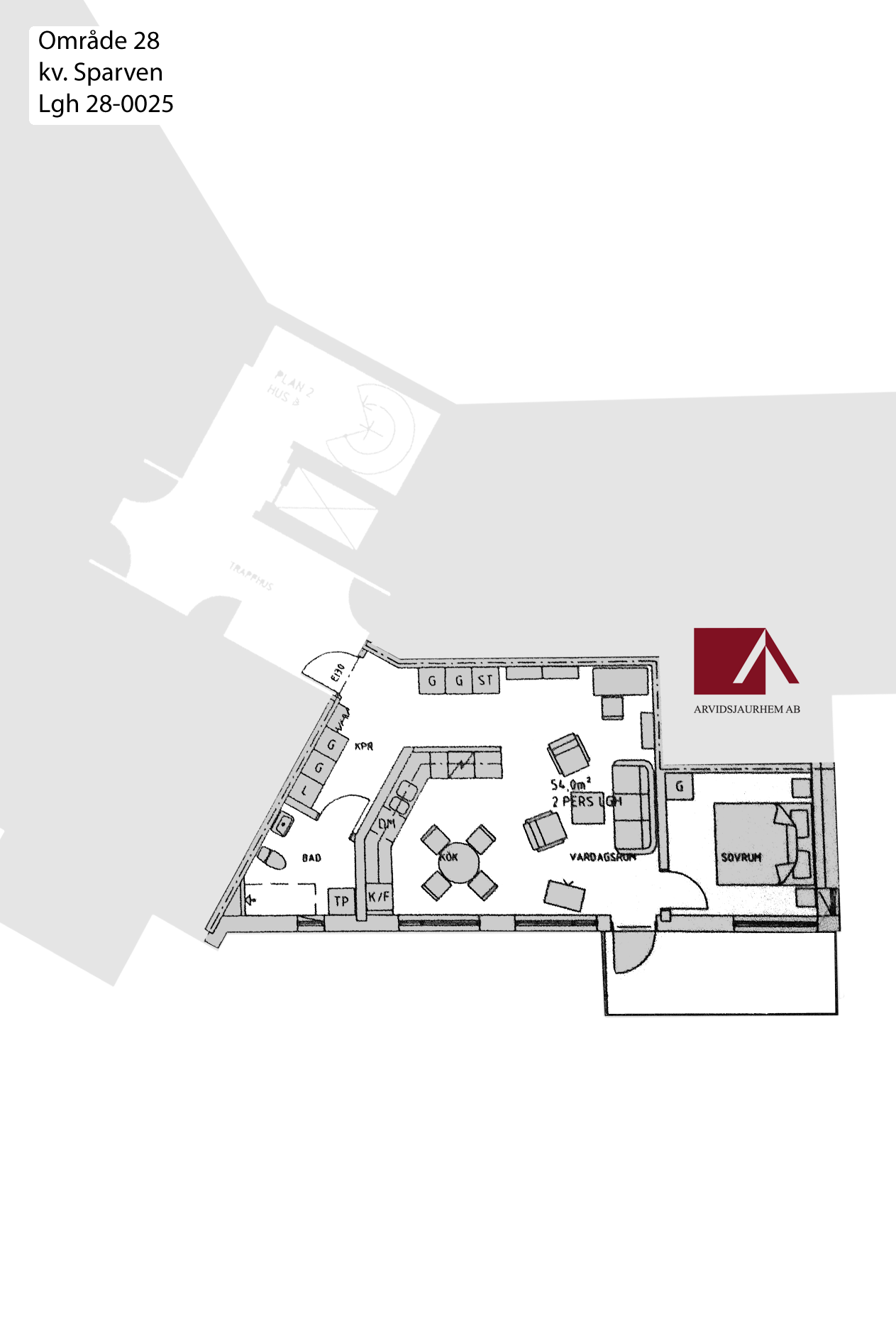 Östra Skolgatan 15 B 1tr, 933 31, Arvidsjaur