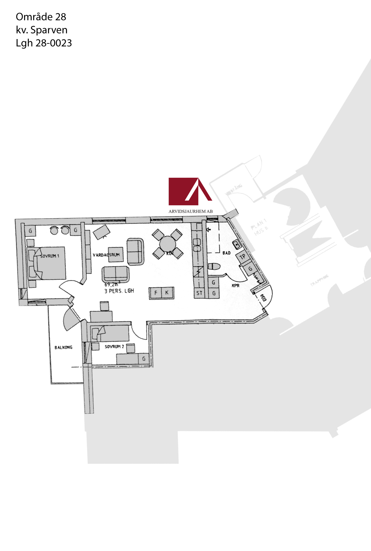 Östra Skolgatan 15 B bv, 933 31, Arvidsjaur