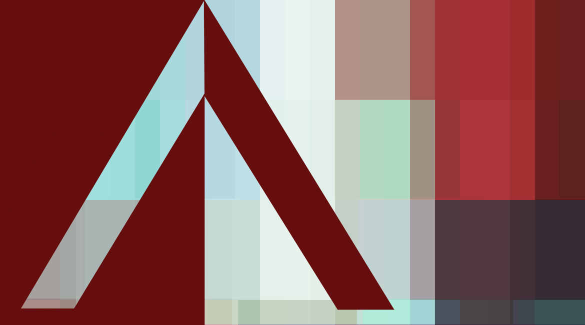 Logotyp Arvidsjaurhem i pixlad stil