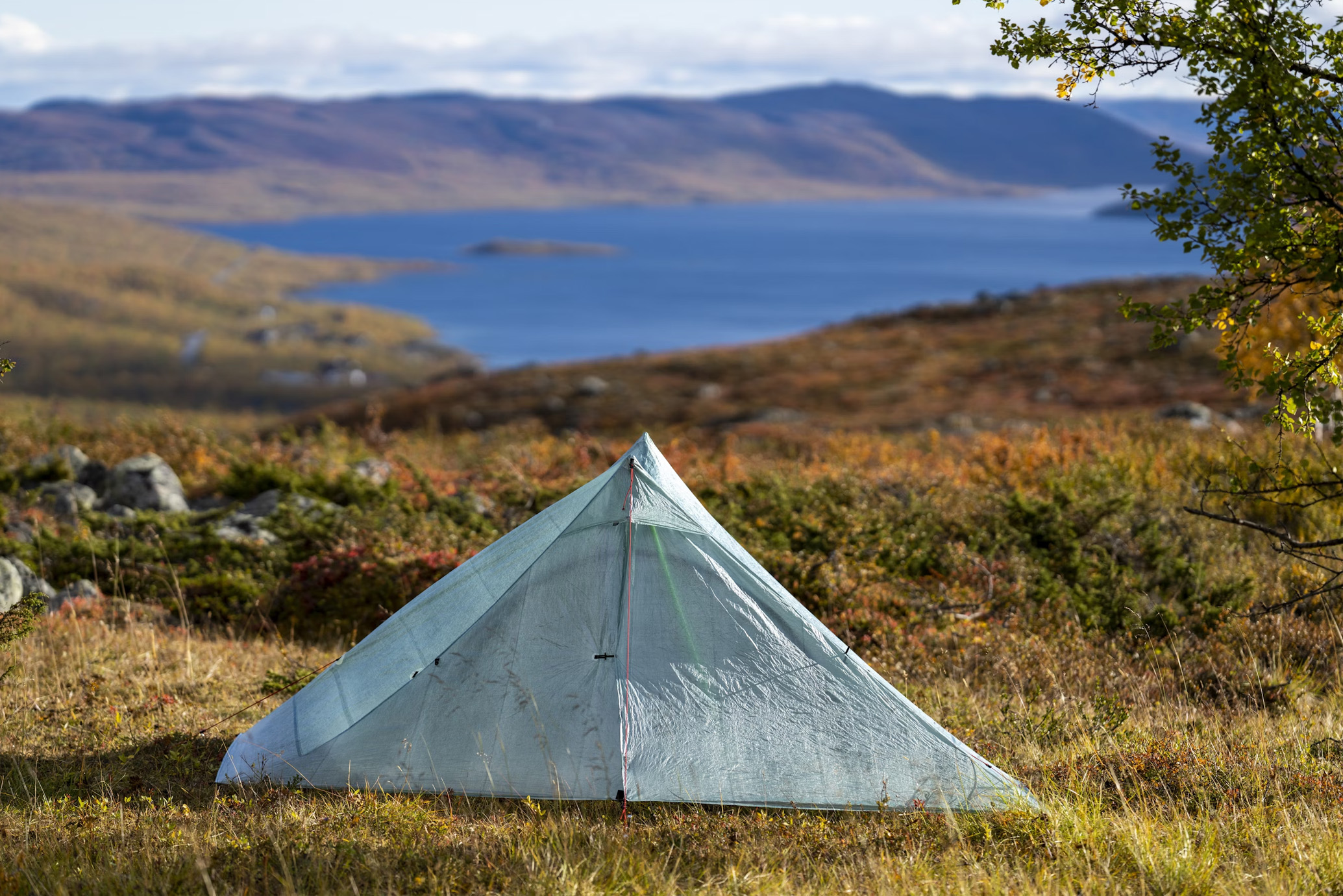 tält på fjället